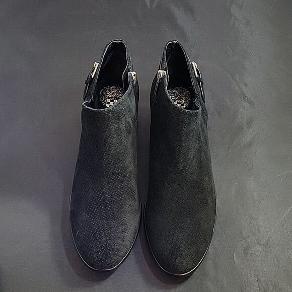 BRAND NEW VINCE CAMUTE CAMUTO WOMEN'S PARVEEN SUEDE ANKLE BOOTIE SHOES - Picture 5 of 16